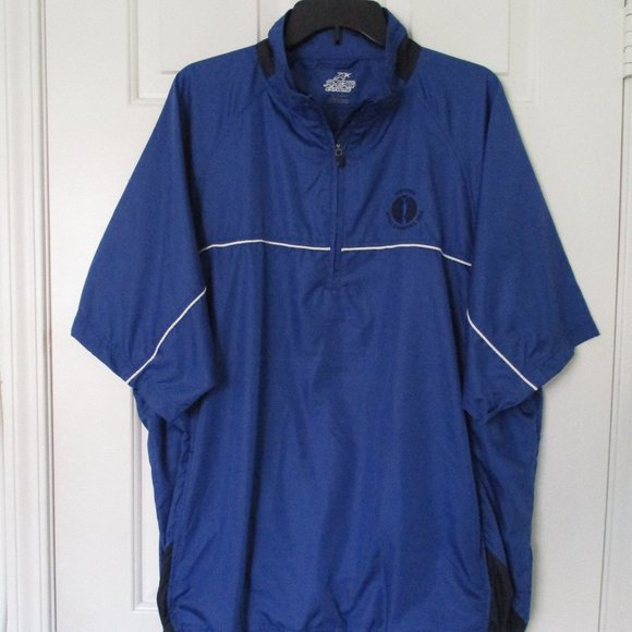 Ahead Extreme Mens S/S "The Open Royal Liverpool 2014" Golf Windshirt NWOT - XXL - Picture 2 of 3
